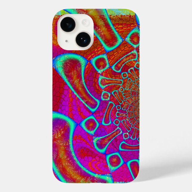 Walkin' On Sun Shine Psychedelic 3D Case-Mate iPhone Case (Back)