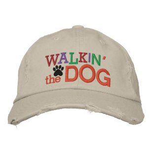 Walkin' the Dog Embroidered Hat