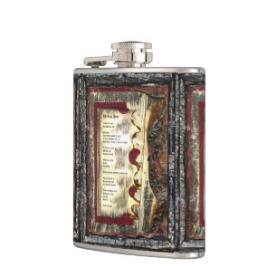 Walking Alone Hip Flask