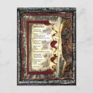 Walking Alone Postcard