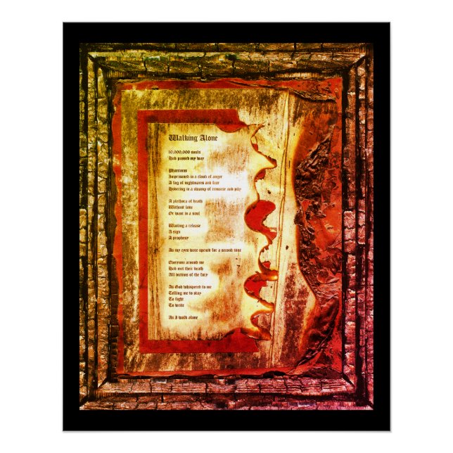 Walking Alone Poster (Front)