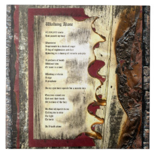 Walking Alone Tile