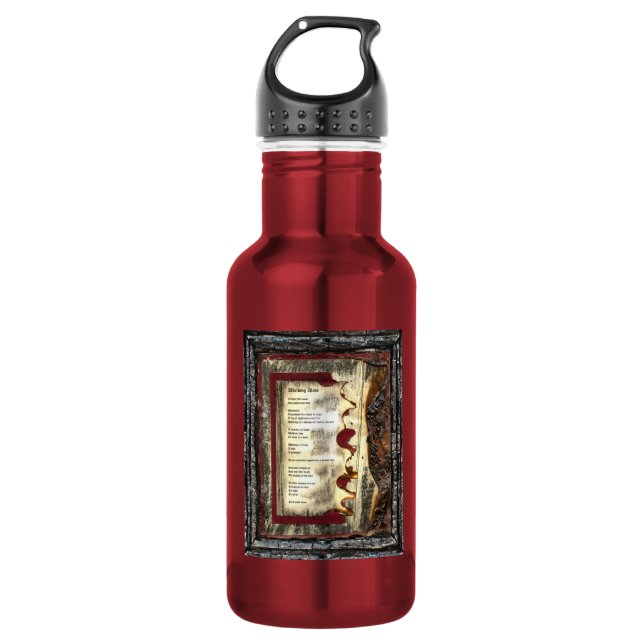 Walking Alone Water Bottle (Front)