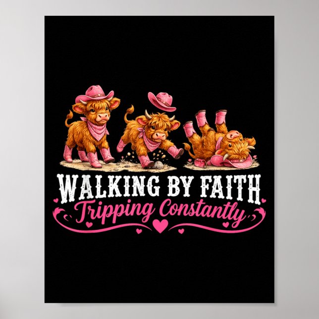 Walking Artwork Poster (Front)