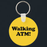 Walking ATM! Key Ring<br><div class="desc">Walking Automatic Teller Machine! 

 Our store has a great selection of T-shirts,  caps,  mugs and much more,  all with designs inspired by the Isaan dialect and Thai language.</div>