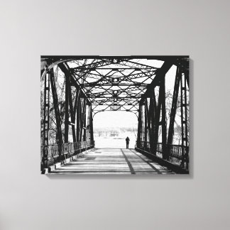 Walking Away Canvas Print