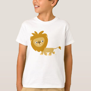 Walking Cartoon Lion Children T-shirt