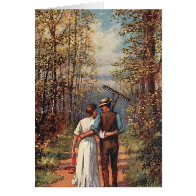 Walking Couple from Work (Front)