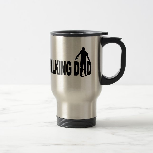 Walking Dad (zombie) Travel Mug (Right)