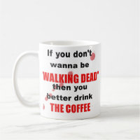 Walking dead mug