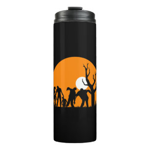 Walking Dead Silhouette Thermal Tumbler