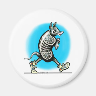 Walking Dillo Magnet