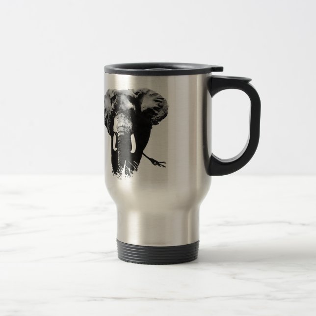Walking Elephant Travel Mug (Right)