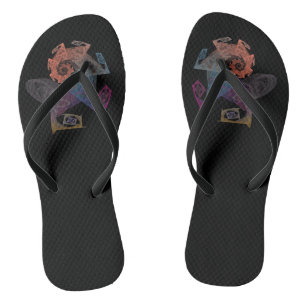 Walking Fractal Flip Flops