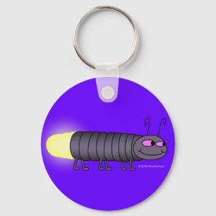 Walking Glowworm Keychain