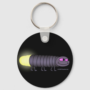 Walking Glowworm Keychain