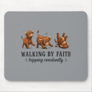 Walking Graphic Mouse Mat