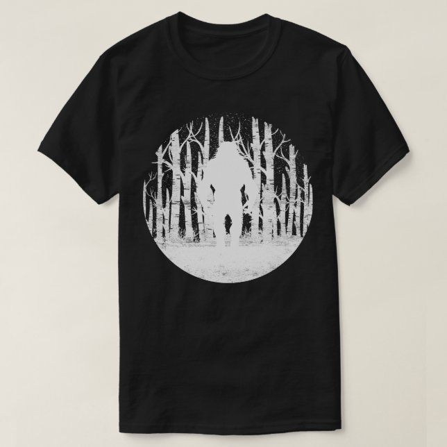 Walking Hidden Amidst Trees T-Shirt (Design Front)