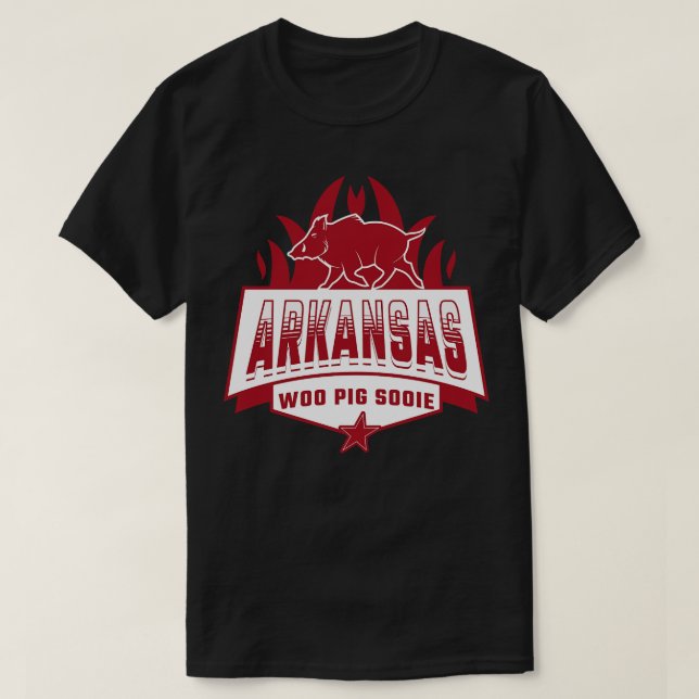 Walking Hog Emblem T-Shirt (Design Front)