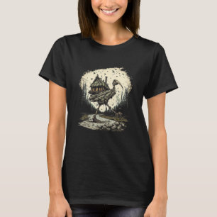 Walking House on Chicken Legs Slavic folklore Baba T-Shirt