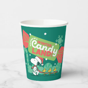 Walking In A Winter Candy Land! Paper Cups