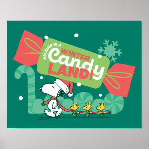 Walking In A Winter Candy Land! Poster