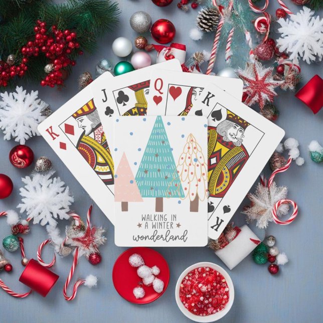 Walking in a Winter Wonderland - Christmas - Playing Cards (Walking in a Winter Wonderland - Christmas - Poker Cards)