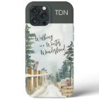 Walking in a Winter Wonderland Landscape Monogram