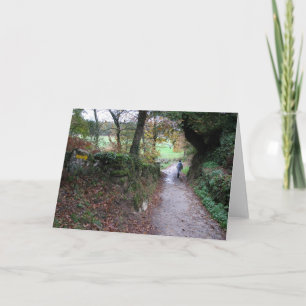 Walking in Galicia Card