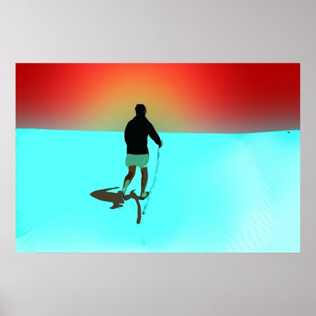 Walking in the Desert Poster (Front)