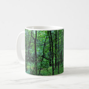 Walking in the Forest, Chester, South Carolina Can Coffee Mug