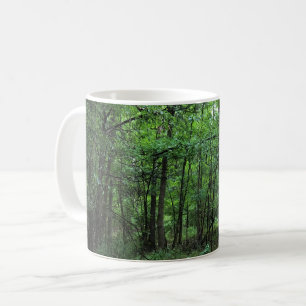 Walking in the Forest, Chester, South Carolina Can Coffee Mug