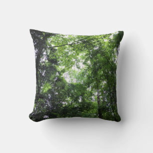 Walking in the Forest, Chester, South Carolina Can Cushion