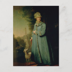Walking in the Park at Tsarskoye Selo 1794 Postcard