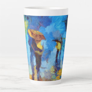 Walking In The Rain Latte Mug