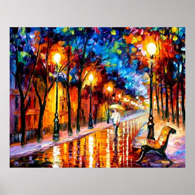 Walking in the Rain Poster (Front)