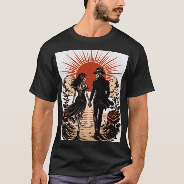 Walking into the Light T-Shirt (Front)
