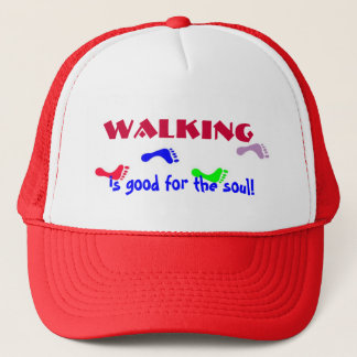 Walking, is good for the soul! hat