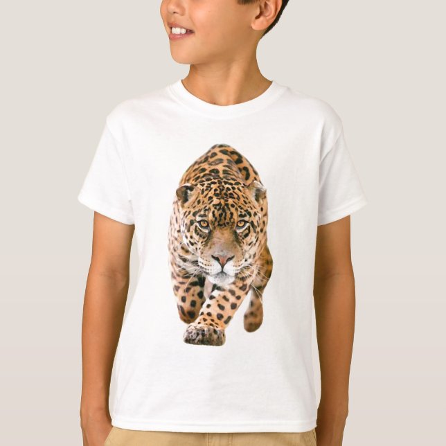 Walking Jaguar Eyes T-Shirt (Front)
