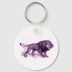 Walking Lion Key Ring