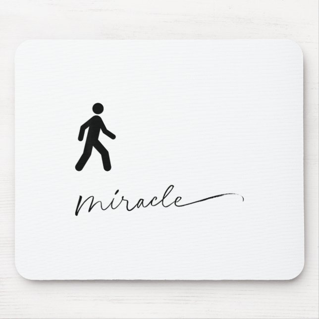 Walking Miracle Apparel  Mouse Mat (Front)