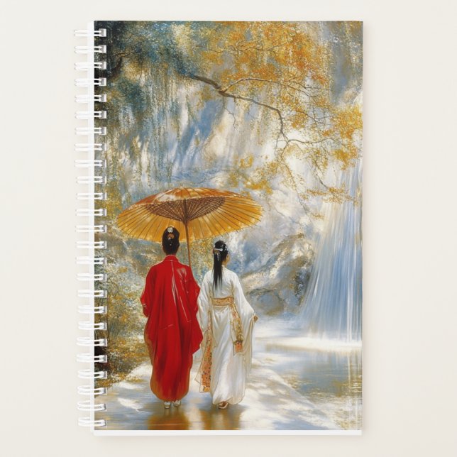 Walking Near the Falls  Planner (Front)
