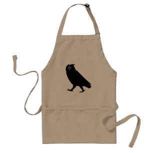 Walking Owl Silhouette Standard Apron