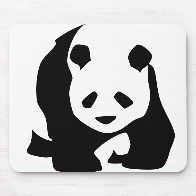 Walking Panda Mouse Mat (Front)