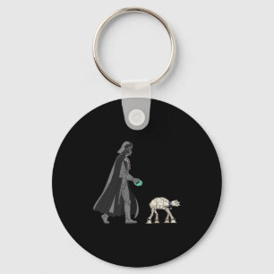 Walking Pet At At Key Ring