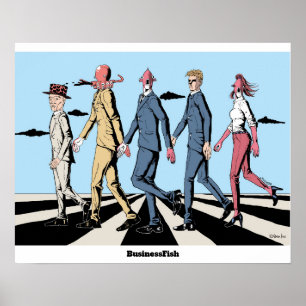 Walking Poster