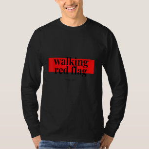Walking Red Flag Costume Fashion Unisex T-Shirt