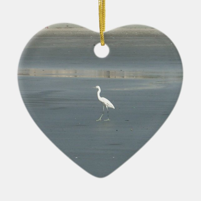 Walking solo.JPG Ceramic Tree Decoration (Front)