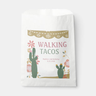 Walking Tacos Mexican Fiesta Birthday Party Favour Bags