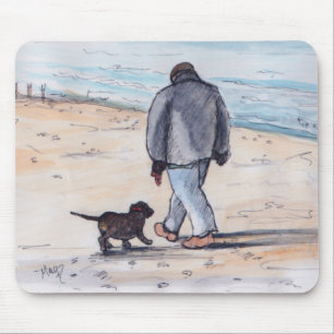 Walking the dog - 05 mouse mat